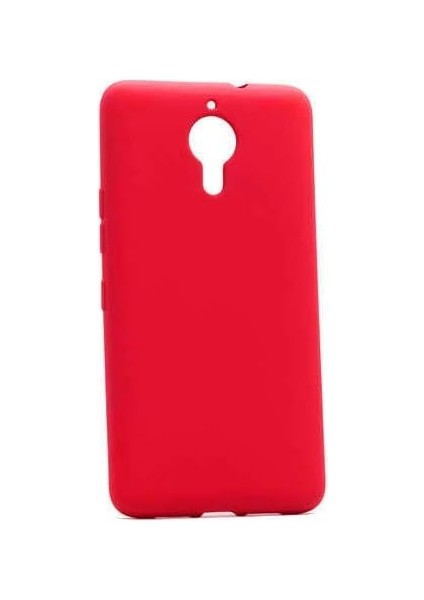 Mobile Gm 5 Uyumlu Mat Yumuşak Silikon Kılıf (Kırmızı)