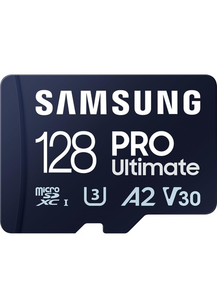 Pro 128GB Microsdxc Uhs-I Bellek Kartı MB-MY128SA/WW, U3, V30, A2 Hız Sınıfı, 180 Mb/sn Okuma, 130 Mb/sn Yazma