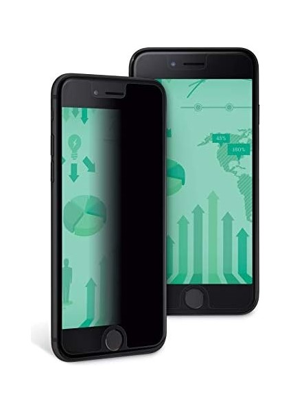 3m Gizlilik Sağlayan Ekran Koruması, 6 Plus/6s Plus/7 Plus/8 Plus, Siyah modelleri