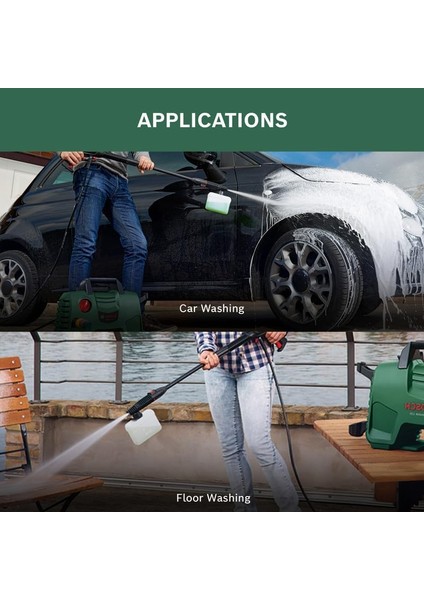 And Yüksek Basınçlı Yıkama Makineleri ile Uyumlu Deterjan Püskürtme Ucu, 450 ml modelleri