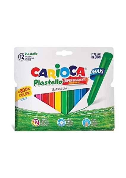 Üçgen Elleri Kirletmeyen Yıkanabilir Pastel 12&apos;li modelleri