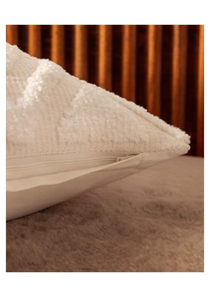 Coco Roussillon Kırlent Kılıfı - Beyaz - 45X45 cm fiyatları