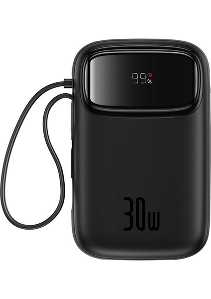 Qpow2 Pbank 30W 10K - Siyah