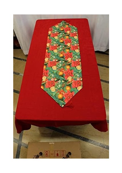 Bahçesi Desenli Baskılı Runner Servis 40X150 cm fiyatları