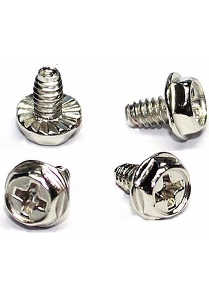 30 Adet Bilgisayar Kasası Montaj Vidası Powersupply ve 3.5" HDD Için