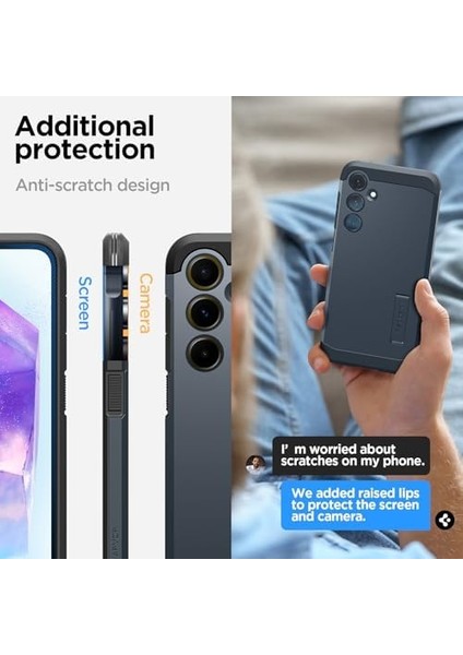 A55 Kılıf Tough Metal Slate - ACS07531 modelleri