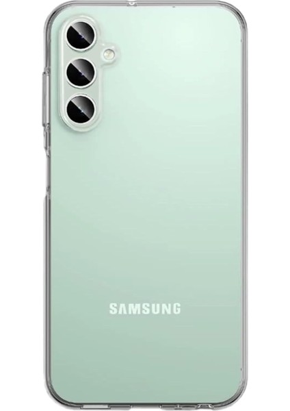 S24 Ile Uyumlu Kılıf Transparan Şeffaf Glasselegance Tpu Tam Koruma Arka Kapak Şeffaf Renk