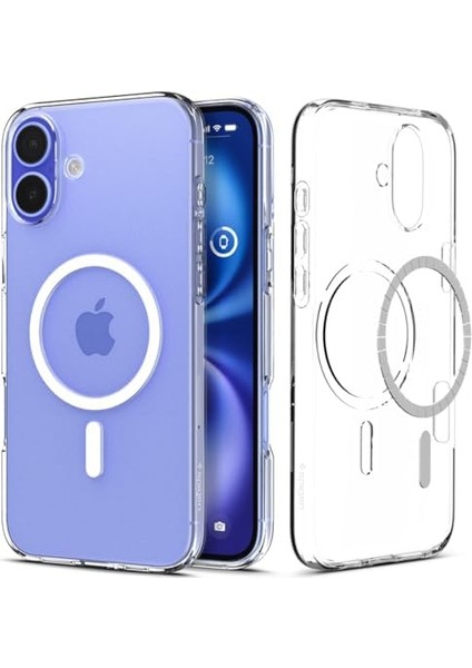 16 ile Uyumlu Ince Magsafe Kılıf Crystal Sararma Karşıtı Duraclear Hava Kanalı Teknolojisi Askeri Sınıf Koruma Magfit Crystal Clear Şeffaf Kapak - ACS08390 fiyatları