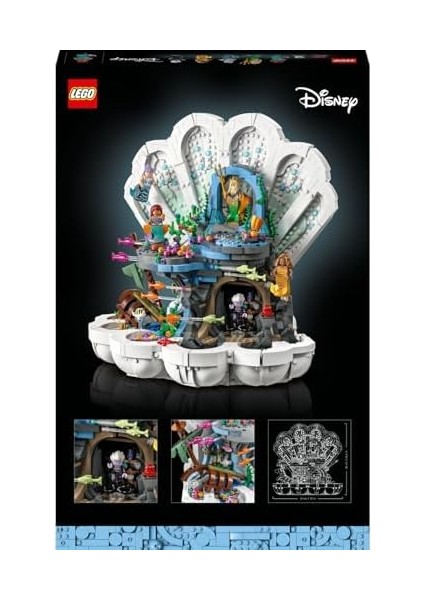 | Küçük Deniz Kızı Kraliyet Istiridyesi 43225 – 18 Yaş ve Üzeri Yetişkinler Için Film Model, Yaratıcı ve Dekoratif Hediye Fikri (1808 Parça) fiyatları