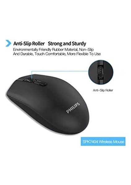 M404 SPK7404 Kablosuz Mouse Siyah modelleri