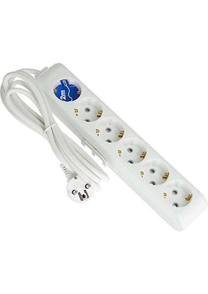 Multi-Let Priz Topraklı Kablolu Çocuk Korumalı 2 mt modelleri