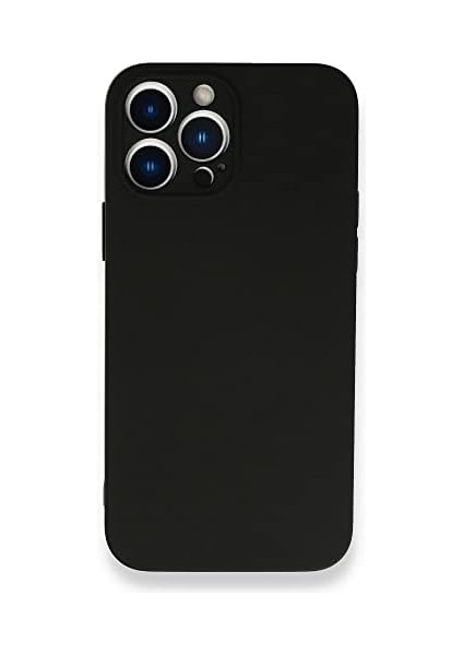 Aksesuar 14 Pro Max ile Uyumlu Içi Kadife Lansman Lens Korumalı Silikon Kılıf Şok Emici Full Kasa Koruma Sağlayan Kılıf (Siyah) fiyatları