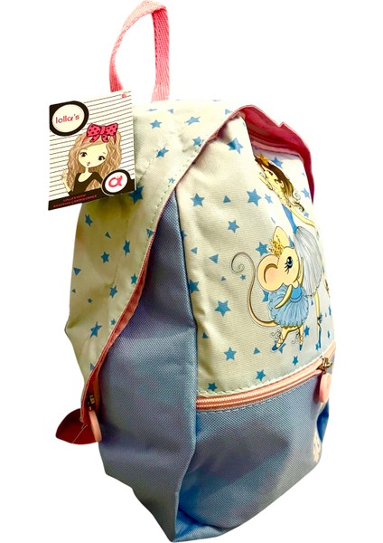 Balerin Temalı Yıldız Desenli Kız Çocuk Anaokulu/çantası/okul Çantası modelleri