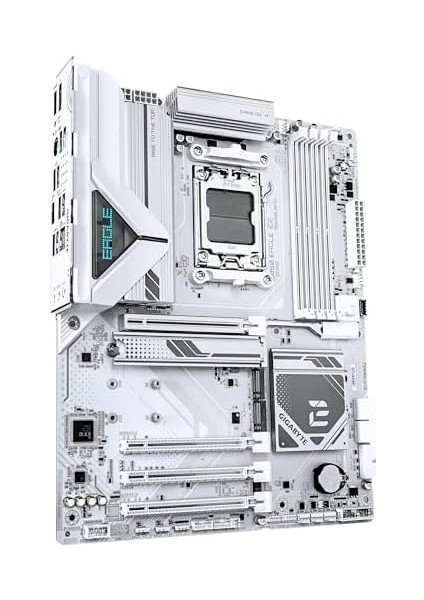 Gıgabyte B850 Eagle Ice LGA1851 Ddr5 7600MHZ(OC) Pcıe 5.0 M.2 Nvme 2.5gbe Lan Beyaz Atx Anakart fiyatları
