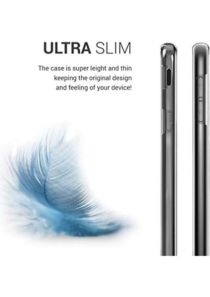 Galaxy J6 Plus Için Kılıf 6 Tarafı Tam Full Koruma 360 Clear Soft Şeffaf [galaxy J6 Plus ile Uyumlu Kılıf - Şeffaf] modelleri