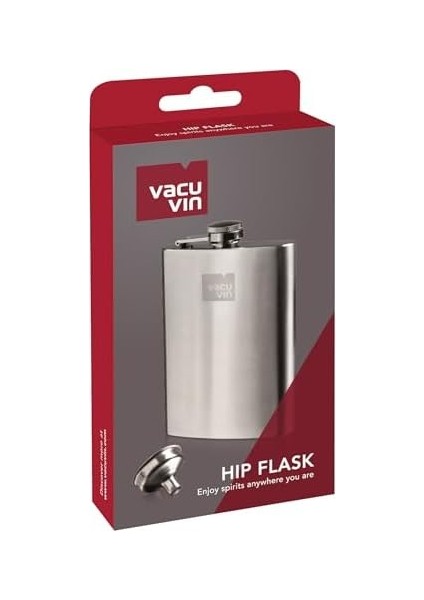 Vin Cep Şişesi ve Huni Fırçalanmış Çelikten modelleri