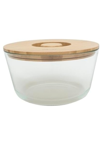 Bamboo Yuvarlak Saklama Kabı 3050 Cc, Tekli fiyatları