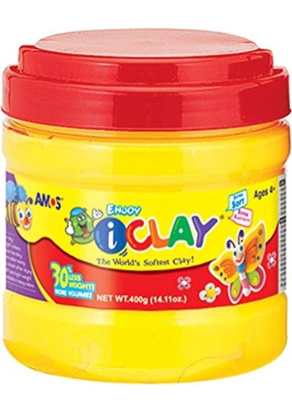 IC400BK-YL Proje Hamuru I-Clay 400 Gr, Sarı