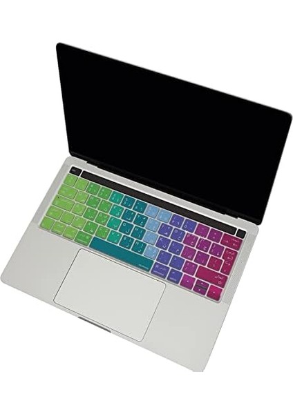 Arapça Klavye Pro ( &apos;lı) A1706 A1989 A2159 A1707 A1990 Uk Uyumlu Pembe Yeşil modelleri