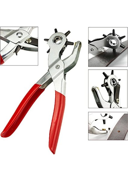 Kemer Delme Aleti Deri Delici Pensi Zımba