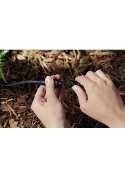 Hue Düşük Voltajlı Uzatma Kablosu, Tüm Hue Düşük Voltajlı Dış Mekan Lambaları Için, 5 M, Siyah fiyatları