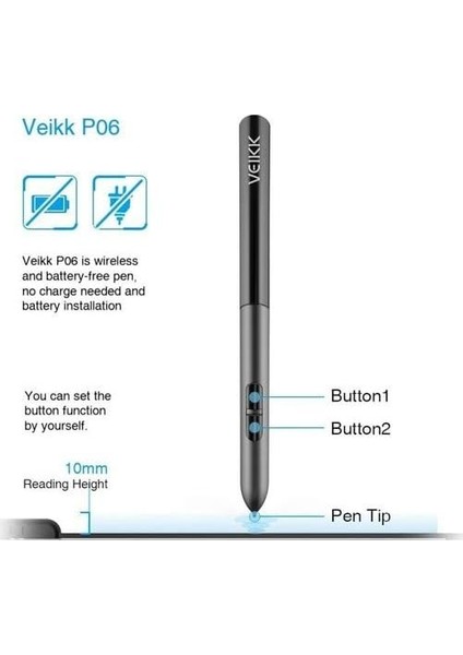 A30 10X6" Grafik Tablet modelleri