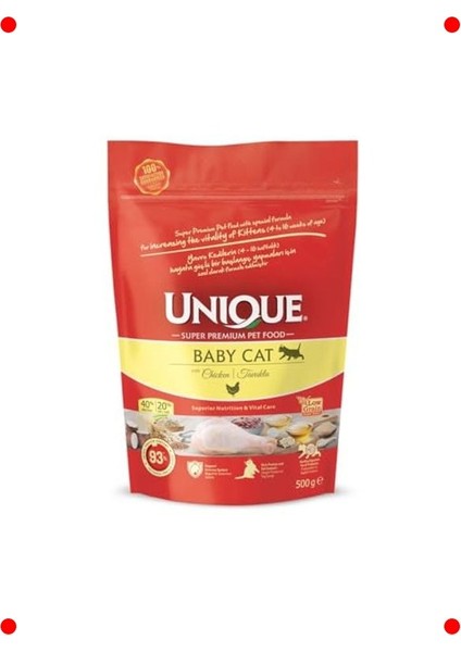 Yavru Kediler Için Tavuklu Kuru Mama 500 gr