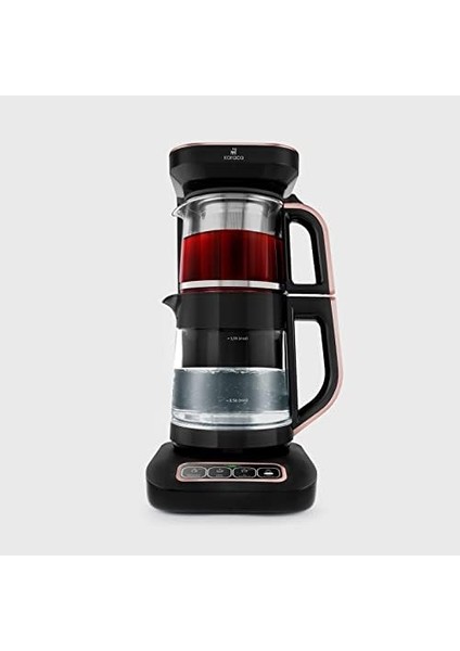 Çaysever Pro Connect 4 In 1 Çay Makinesi Rosegold modelleri