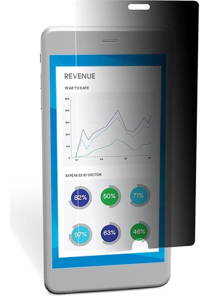 Gizlilik Sağlayan Ekran Koruması, 6 /6s /7 /8, Siyah