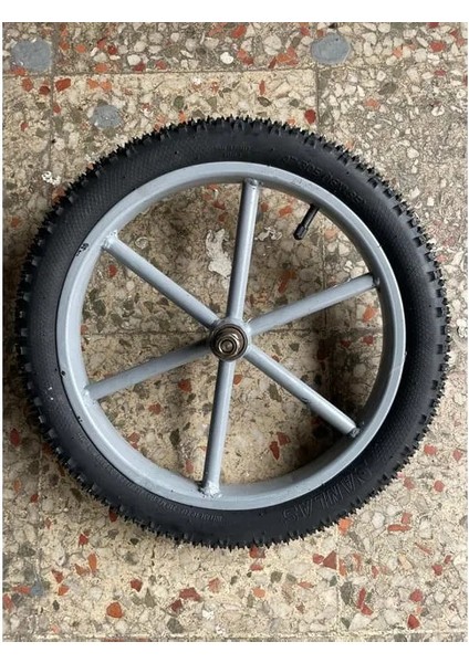 Seyyar Tezgah / Araba Tekerleği 40 cm - Borulu Jant (Jant Boyu:30 Cm)