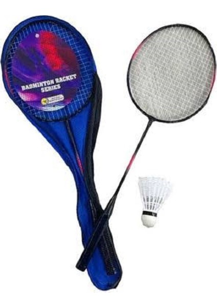 Badminton Raketi Çiftli , Bir Tane Badminton Topu ve Badminton Çantası