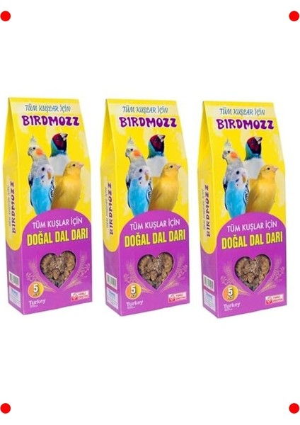 Kuşlar Için Doğal Sarı Dal Darı (3 Adet)