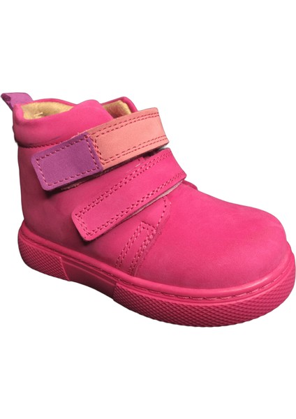 1001 Ridente Pembe Bebe Kız Çocuk Bot % 100 Deri Anatomik Bilekten Cırtlı fiyatları