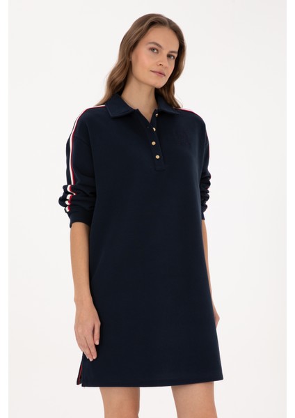 Kadın Lacivert Elbise (Örme) 50313934-VR033 fiyatları