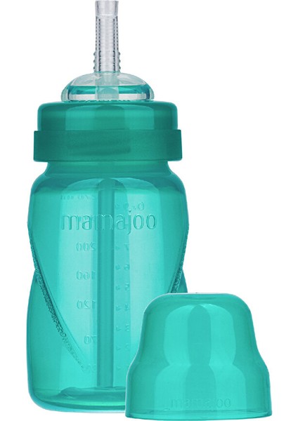 Akıtmaz Pipetli Bardak Yeşil 270 ml