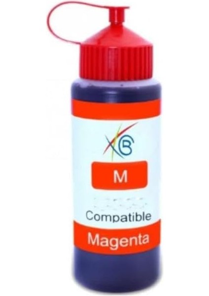 Uyumlu Tanklı Yazıcı Mürekkep 500ML Kırmızı