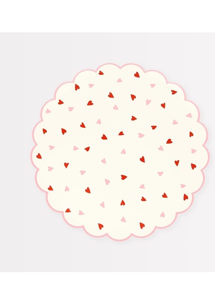 - Kalp Tabak - 8 Adet