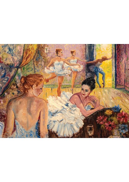 Puzzle - Bale Stüdyosu / 1000 Parça Puzzle, #1119