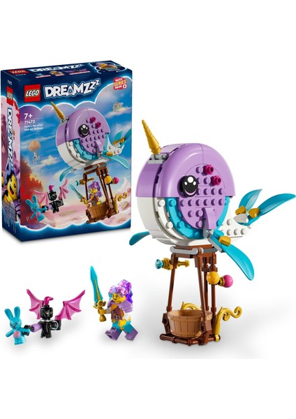 Izzie&apos;nin Deniz Gergedanı Balonu 71472 – 7 Yaş ve Üzeri Için Deniz Temalı Yaratıcı Oyunları Teşvik Eden Oyuncak Yapım Seti, Hediye Fikri (156 Parça)