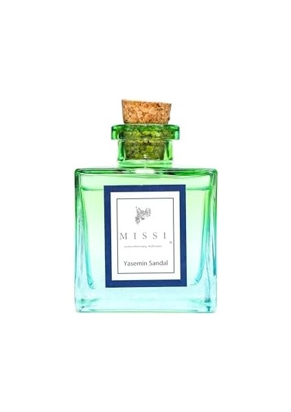 ml Degrade Mavi Şişe Seramik Taşlı Yasemin Sandal Oda Kokusu fiyatları