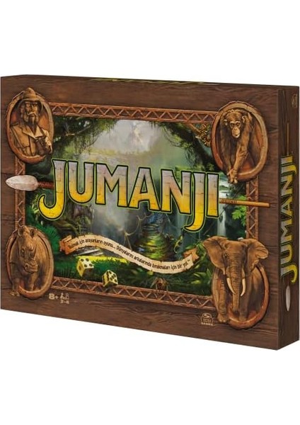 Games - Jumanji - 8 Yaşından Itibaren 2-4 Cesur Için Aksiyon Aile Oyunu - Heyecan Verici Zorluklarla Işbirliği Yapan Oyunu modelleri