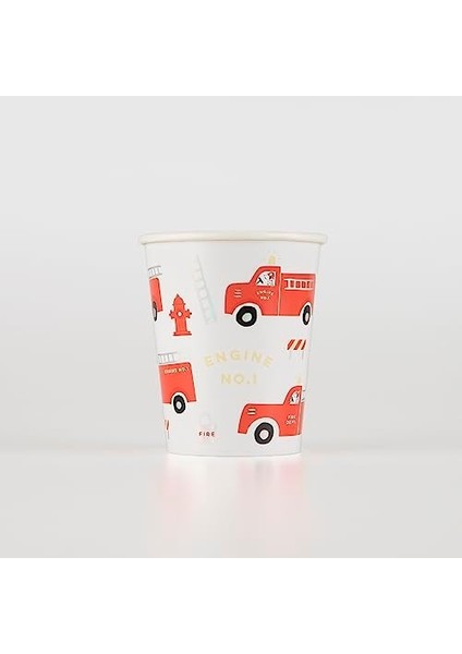 - Fire Truck Cups - Itfaiye - 8&apos;li fiyatları
