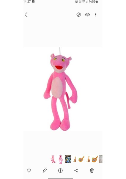 Sevimli Yaramaz Pembe Panter Peluş Uyku Arkadaşı Peluş Oyuncak fiyatları