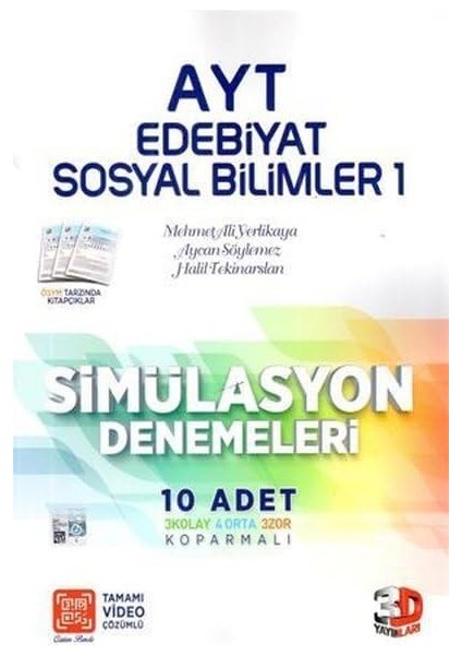 Ayt Sosyal Bilimler 1 Denemeleri