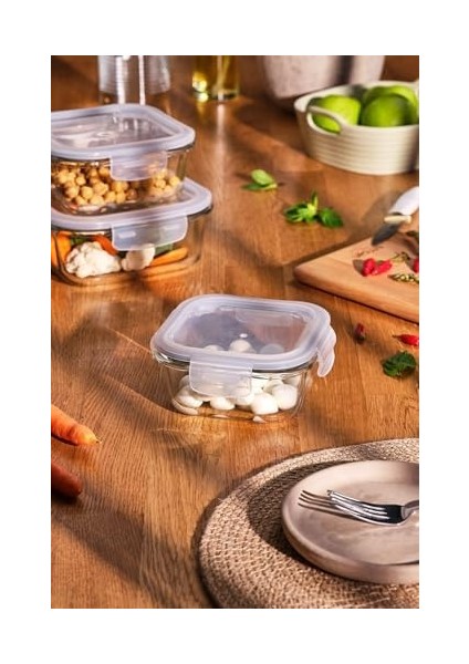 Luna 520 ml Borosilikat Saklama Kabı fiyatları