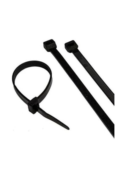 8X550 Siyah Kablo Bağı & Plastik Kelepçe & Kelepçe 100 Adet (Paket) fiyatları