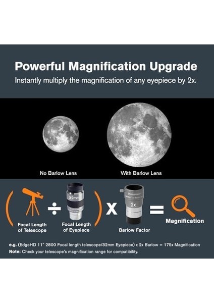 Barlow Lens 2x cl 93326 fiyatları