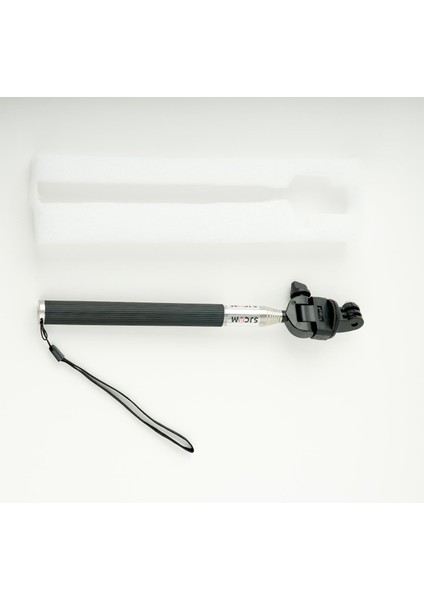 Aksiyon Kameraları 1/4 Vida Uyumlu Monopod ve Bağlantı