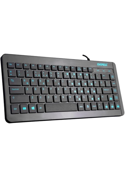 KB-410 Siyah USB Q Mini Klavye