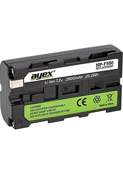 NP-F550 Batarya Video Kameralar Için modelleri